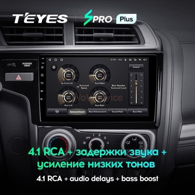 Штатная магнитола Teyes SPRO Plus 4/64 Fit 3 GP GK (2013-2020) Тип-В Штатная магнитола Teyes SPRO Plus 4/64 Fit 3 GP GK (2013-2020) Тип-В