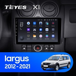 Штатная магнитола Teyes X1 4G 2/32 LADA largus (2012-2021)