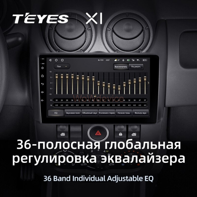 Штатная магнитола Teyes X1 4G 2/32 LADA largus (2012-2021) Штатная магнитола Teyes X1 4G 2/32 LADA largus (2012-2021)