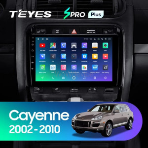 Штатная магнитола Teyes SPRO Plus 4/32 Porsche Cayenne I 1 9PA (2002-2010)