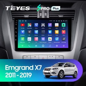 Штатная магнитола Teyes SPRO Plus 4/64 Geely Emgrand X7 1 GX7 EX7 (2011-2019)