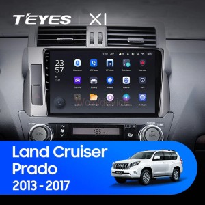 Штатная магнитола Teyes X1 4G 2/32 Toyota Land Cruiser Prado 150 (2013-2017)