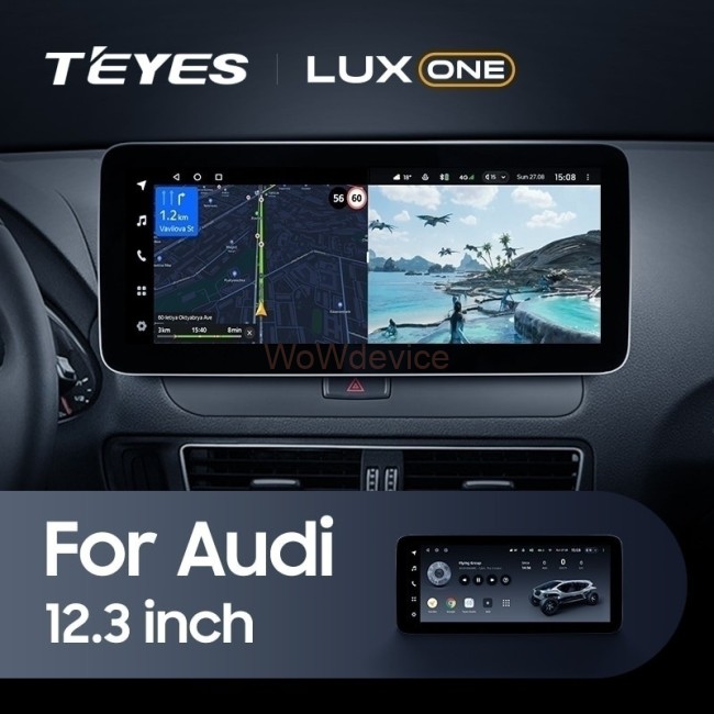 Штатная магнитола Teyes LUX ONE Audi Q3 8U (2014-2018) (В)