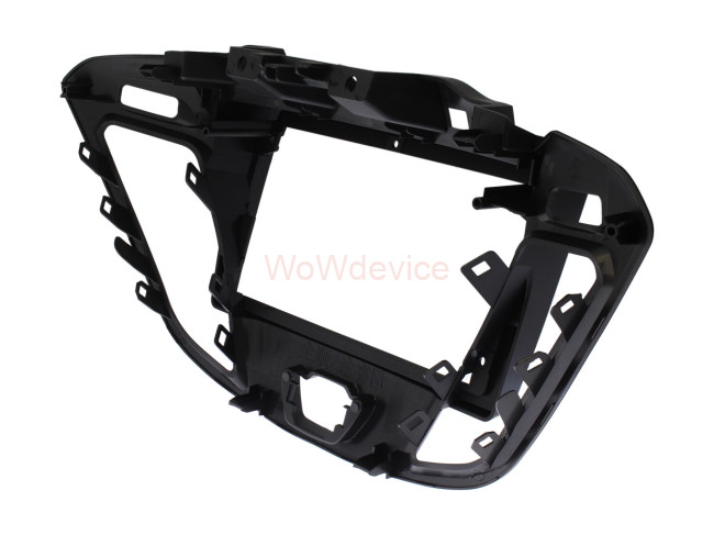 Рамка магнитолы 9.0" (цв.темно-серый) для FORD Transit Custom, Tourneo Custom 2012-2017 Рамка магнитолы 9.0" (цв.темно-серый) для FORD Transit Custom, Tourneo Custom 2012-2017