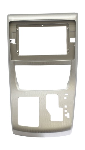 Рамка магнитолы 10.2" (цв.Серебро) для TOYOTA Alphard, Vellfire 2008-2015 Правый руль