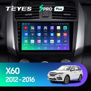 Штатная магнитола Teyes SPRO Plus 4/64 Lifan X60 (2012-2018)