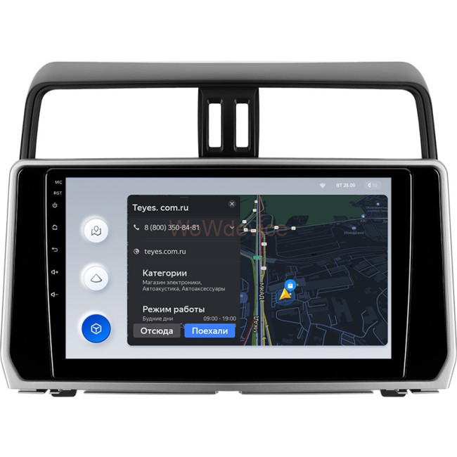 Штатная магнитола Teyes X1 4G 2/32 Toyota Land Cruiser Prado 150 (2017-2021) Штатная магнитола Teyes X1 4G 2/32 Toyota Land Cruiser Prado 150 (2017-2021)