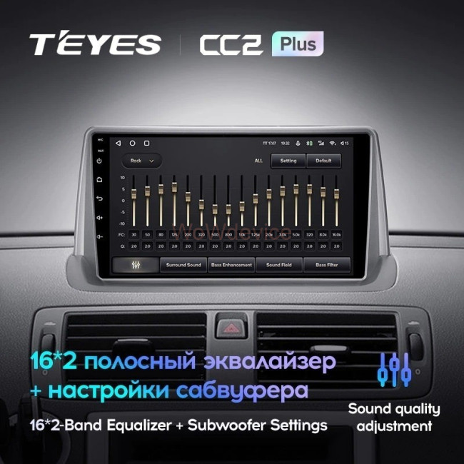Штатная магнитола Teyes CC2L Plus 2/32 Volvo C30 (2006-2013)