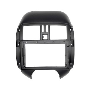 Рамка магнитолы 9.0" (цв.Черный) для NISSAN Almera (N17) 2011-2014; Sunny (B17) 2011-2013; Latio (N17) 2012-2014 / RENAULT Scala 2012-2017