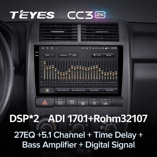 Штатная магнитола Teyes CC3 2K 360 6/128 LADA Niva Legend (2021-2023) Штатная магнитола Teyes CC3 2K 360 6/128 LADA Niva Legend (2021-2023)