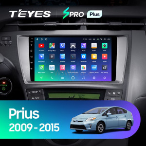 Штатная магнитола Teyes SPRO Plus 3/32 Toyota Prius XW30 (2009-2015)