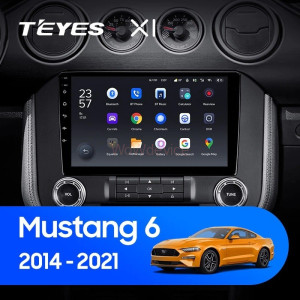 Штатная магнитола Teyes X1 4G 2/32 Ford Mustang VI S550 (2014-2021) Тип А