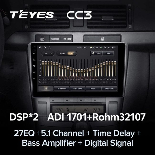 Штатная магнитола Teyes CC3 360 6/128 Toyota Avensis T250 (2003-2009) Штатная магнитола Teyes CC3 360 6/128 Toyota Avensis T250 (2003-2009)