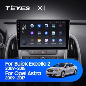 Штатная магнитола Teyes X1 4G 2/32 Opel Astra J (2009-2017)
