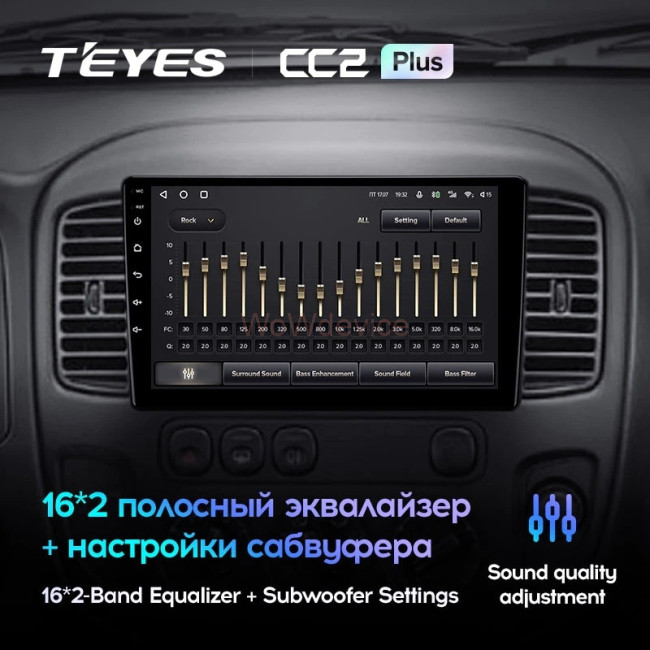 Штатная магнитола Teyes CC2 Plus 6/128 Ford Escape (2000-2007) Штатная магнитола Teyes CC2 Plus 6/128 Ford Escape (2000-2007)