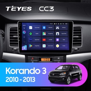 Штатная магнитола Teyes CC3 4/64 SsangYong Korando 3 (2010-2013)