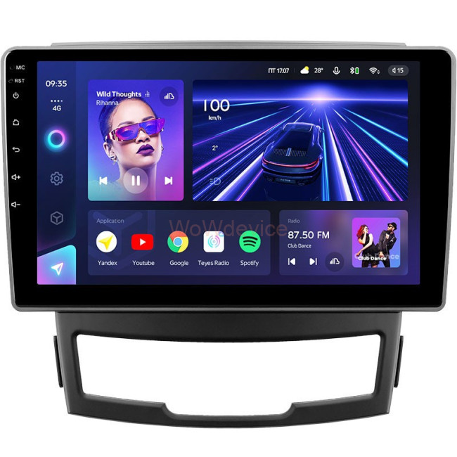 Штатная магнитола Teyes CC3 4/64 SsangYong Korando 3 (2010-2013) Штатная магнитола Teyes CC3 4/64 SsangYong Korando 3 (2010-2013)