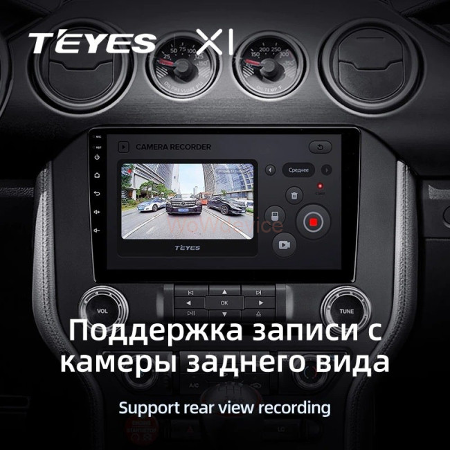 Штатная магнитола Teyes X1 4G 2/32 Ford Mustang VI S550 (2014-2021) Тип В