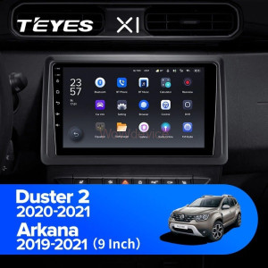 Штатная магнитола Teyes X1 4G 2/32 Renault Duster HM 2 (2020-2021) F2