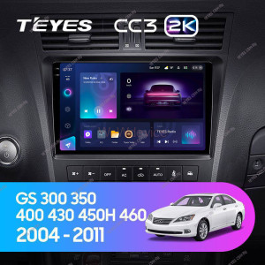 Штатная магнитола Teyes CC3 2K 3/32 Lexus GS300 350 400 430 450h 460 (2004-2011)