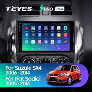 Штатная магнитола Teyes SPRO Plus 6/128 Suzuki SX4 1 (2006-2014)