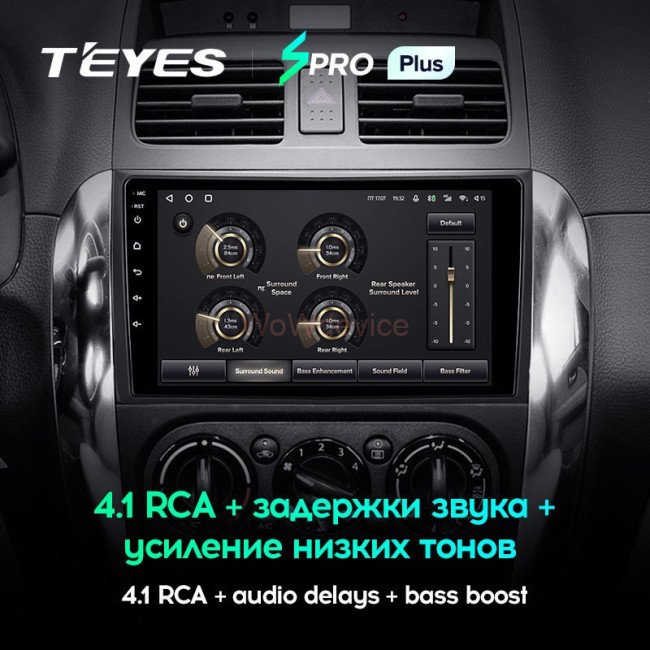 Штатная магнитола Teyes SPRO Plus 6/128 Suzuki SX4 1 (2006-2014)