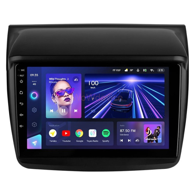 Штатная магнитола Teyes CC3 360 6/128 Mitsubishi Pajero Sport 2 (2008-2016)