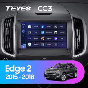 Штатная магнитола Teyes CC3 4/64 Ford Edge 2 (2015-2018) F2