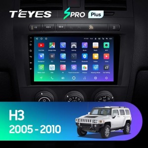 Штатная магнитола Teyes SPRO Plus 6/128 Hummer H3 1 (2005-2010)
