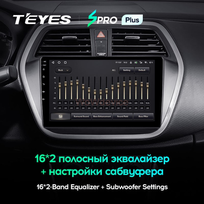 Штатная магнитола Teyes SPRO Plus 6/128 Suzuki SX4 2 (2012-2016)