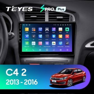 Штатная магнитола Teyes SPRO Plus 3/32 Citroen C4 (2013-2016) B7