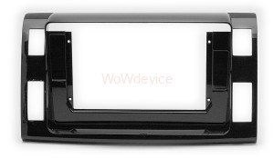 Рамка магнитолы 10.2" (цв.Глянцевый Черный) для TOYOTA Previa 2007+, Tarago 2007-2016; Estima 2006-2016 Правый руль