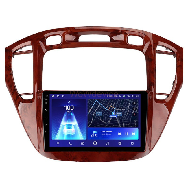 Штатная магнитола Teyes CC2 Plus 6/128 Toyota Highlander 1 XU20 (2001-2007)
