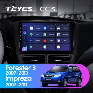 Штатная магнитола Teyes CC3 4/64 Subaru Forester 3 SH (2007-2013)