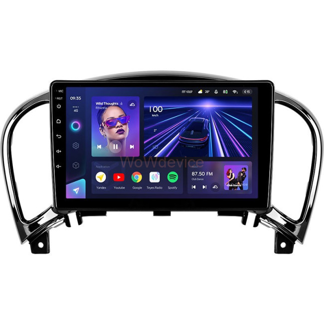 Штатная магнитола Teyes CC3 6/128 Nissan Juke (2010-2014) Штатная магнитола Teyes CC3 6/128 Nissan Juke (2010-2014)