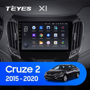 Штатная магнитола Teyes X1 4G 2/32 Chevrolet Cruze 2 (2015-2020)