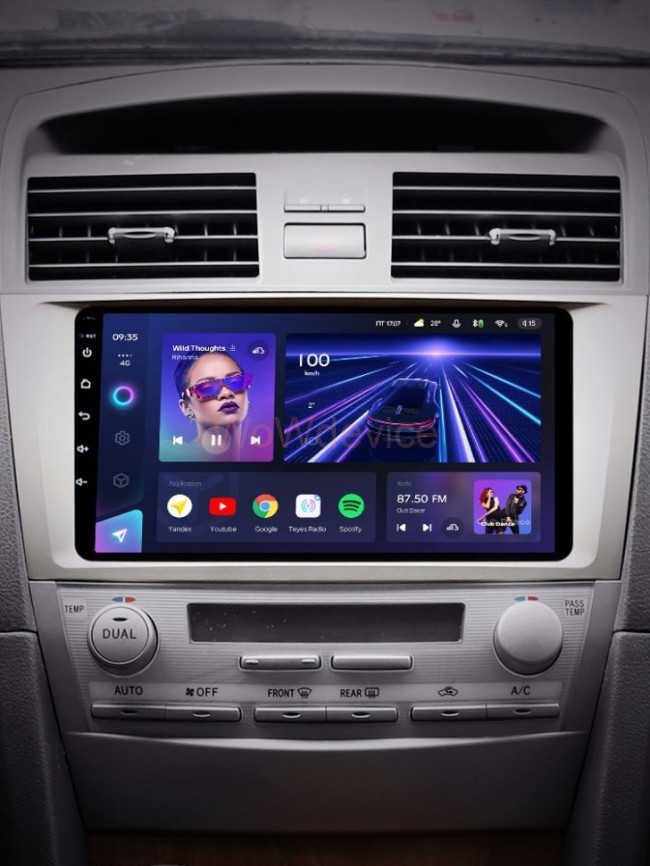 Штатная магнитола Teyes CC3 360 6/128 Toyota Camry 6 XV 40 50 (2006-2011) F1