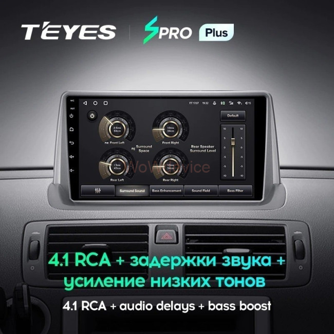 Штатная магнитола Teyes SPRO Plus 4/64 Volvo C30 (2006-2013)