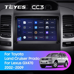 Штатная магнитола Teyes CC3 360 6/128 Lexus GX470 (2002-2009) F2