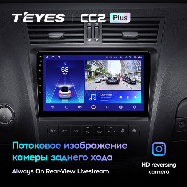 Штатная магнитола Teyes CC2L Plus 1/16 Lexus GS300 350 400 430 450h 460 (2004-2011)