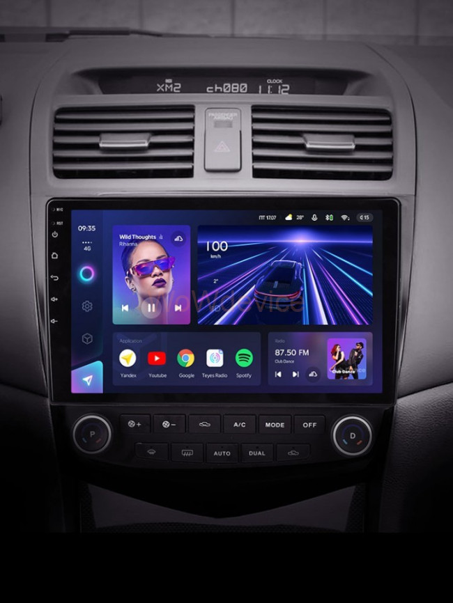 Штатная магнитола Teyes CC3 4/64 Honda Accord 7 (2005-2008)