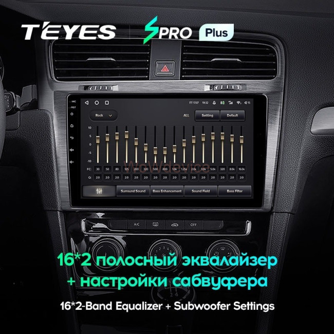 Штатная магнитола Teyes SPRO Plus 3/32 Volkswagen Golf 7 MK7 (2014-2018) (F2) Тип-A