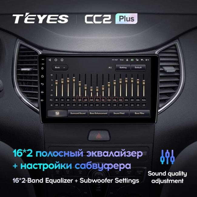 Штатная магнитола Teyes CC2 Plus 6/128 FAW Besturn B50 2013+ Штатная магнитола Teyes CC2 Plus 6/128 FAW Besturn B50 2013+