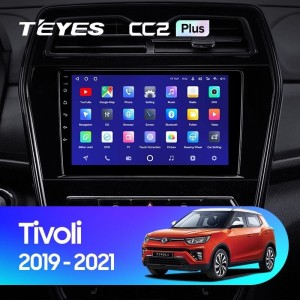 Штатная магнитола Teyes CC2 Plus 3/32 SsangYong Tivoli (2019-2021)