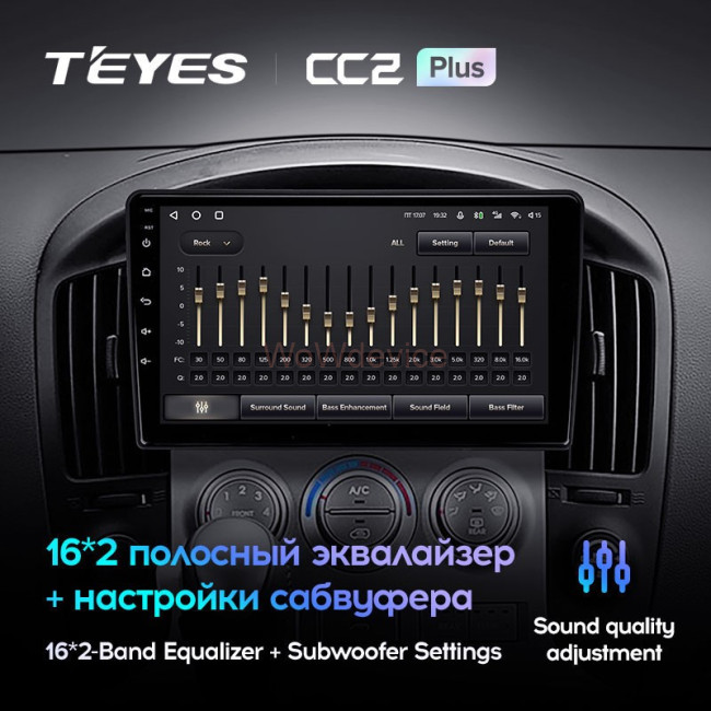 Штатная магнитола Teyes CC2L Plus 2/32 Hyundai H1 TQ (2007-2015) Штатная магнитола Teyes CC2L Plus 2/32 Hyundai H1 TQ (2007-2015)