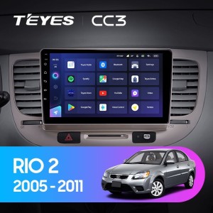 Штатная магнитола Teyes CC3 3/32 Kia Rio 2 (2005-2011)