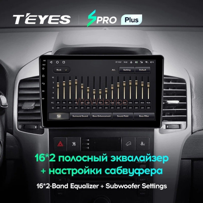 Штатная магнитола Teyes SPRO Plus 4/64 Chevrolet Captiva (2006-2011) F1 Штатная магнитола Teyes SPRO Plus 4/64 Chevrolet Captiva (2006-2011) F1