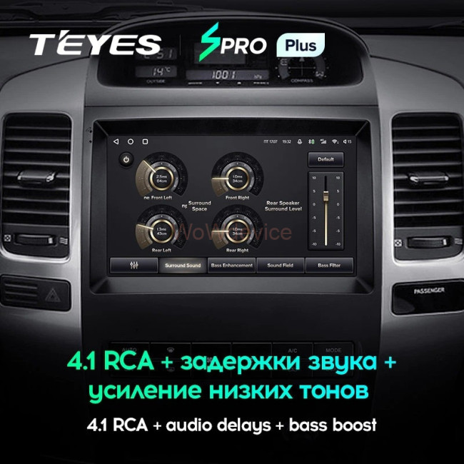 Штатная магнитола Teyes SPRO Plus 4/64 Lexus GX470 (2002-2009) F2 Штатная магнитола Teyes SPRO Plus 4/64 Lexus GX470 (2002-2009) F2