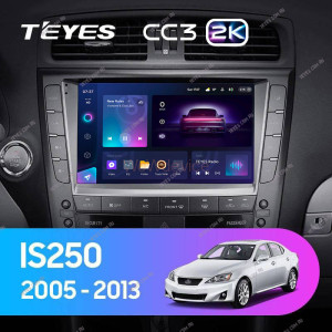 Штатная магнитола Teyes CC3 2K 3/32 Lexus IS250 XE20 (2005-2013) (Hm) Тип-А