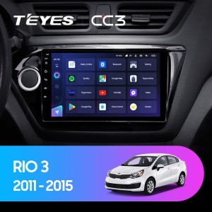 Штатная магнитола Teyes CC3 3/32 Kia RIO 3 (2011-2016)